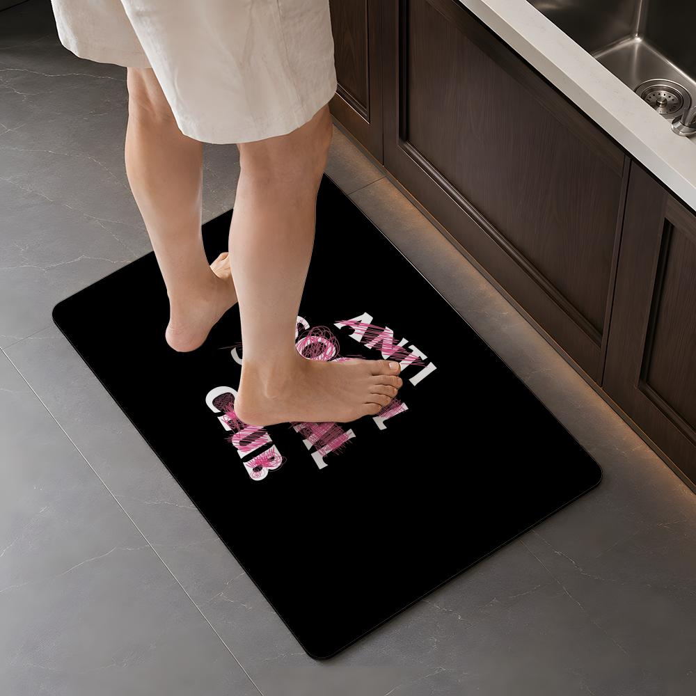 Quick Dry Diatomite Bath Mat - แฟชั่น A ANTI SOCIAL SOCIAL CLUB