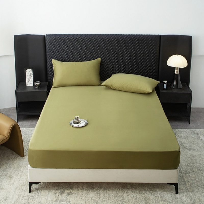 ผ้าปูที่นอนแบบรัดมุมทำจากไลโอเ - Fitted Bed Sheets Deep Pocket บทวิจารณ์และราคา