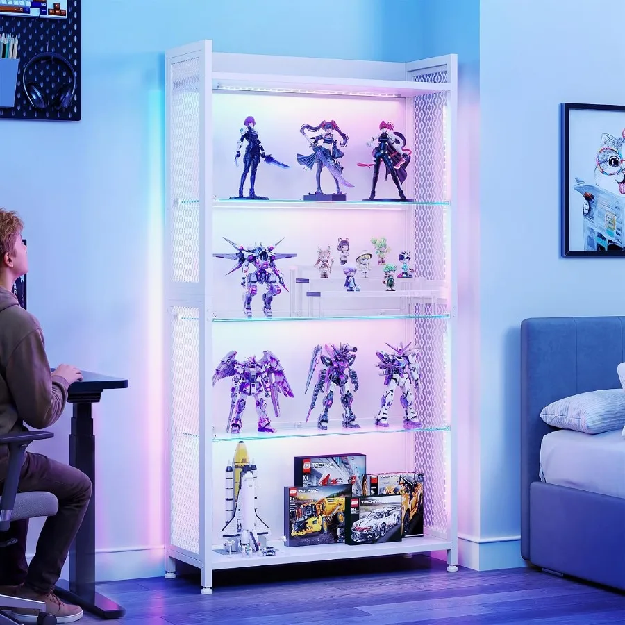 ตู้โชว์พร้อมชั้นวางกระจกแบบเปิ - Lighting บทวิจารณ์และราคา
