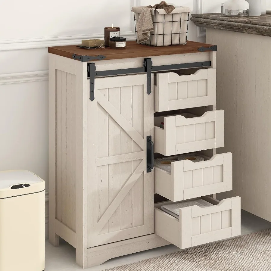 ตู้เก็บของในห้องน้ำสไตล์ฟาร์มเ - Kitchen บทวิจารณ์และราคา