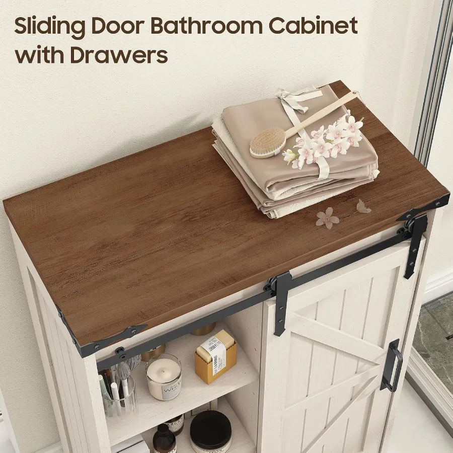 ตู้เก็บของในห้องน้ำสไตล์ฟาร์มเ - Kitchen บทวิจารณ์และราคา