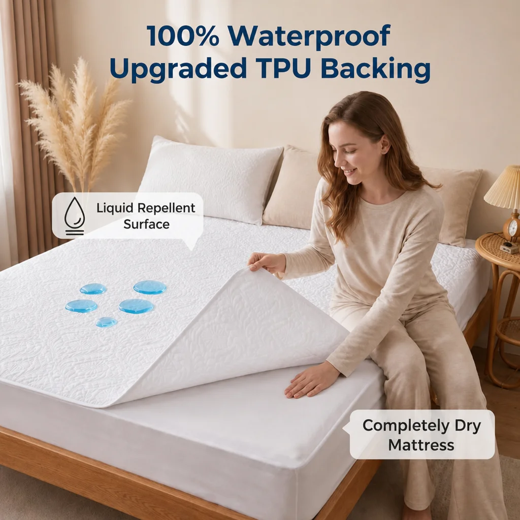 1 ชิ้น ผ้าปูที่นอนกันน้ำ ยืดหย - Waterproof Mattress Protector Breathable บทวิจารณ์และราคา